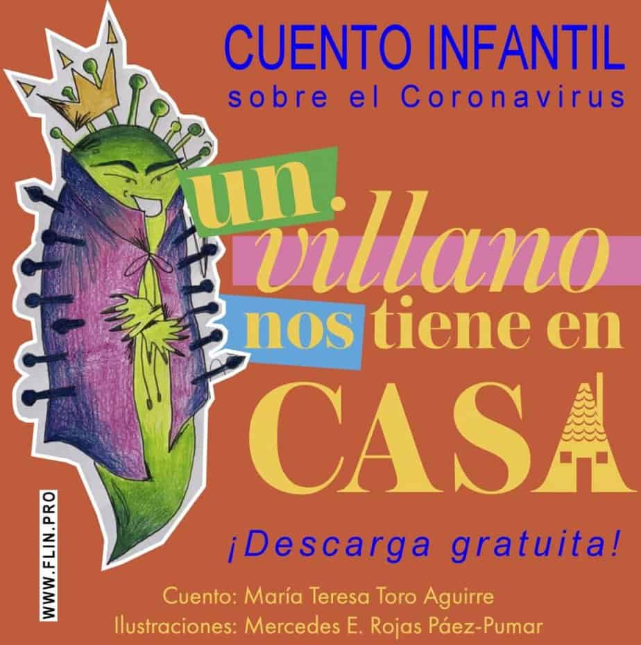 Cuento infantil gratuito sobre el Coronavirus: Un villano nos tiene en casa