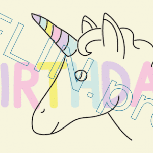 flin pro e tarjeta birthday 1