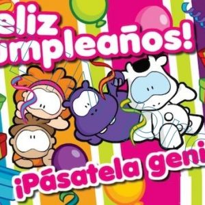 flin pro e tarjeta feliz cumpleanos 1