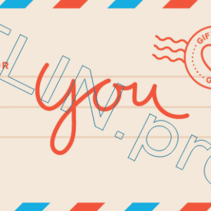 e-Card: Carta "for you"