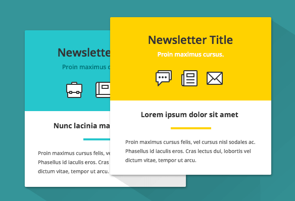 Diseño de una plantilla de Newsletter Diseño de una plantilla para un boletín electrónico