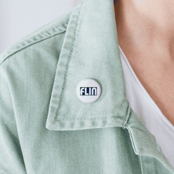FLIN Buttons small 1''/25 mm (5-pack) – Bild 2