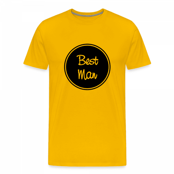 BEST MAN Premium T-Shirt - Image 2