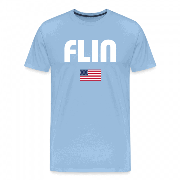 FLIN USA Premium T-Shirt - Image 2