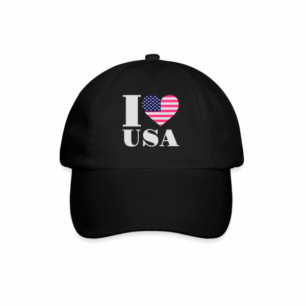 I LOVE USA Baseball Cap - Image 2