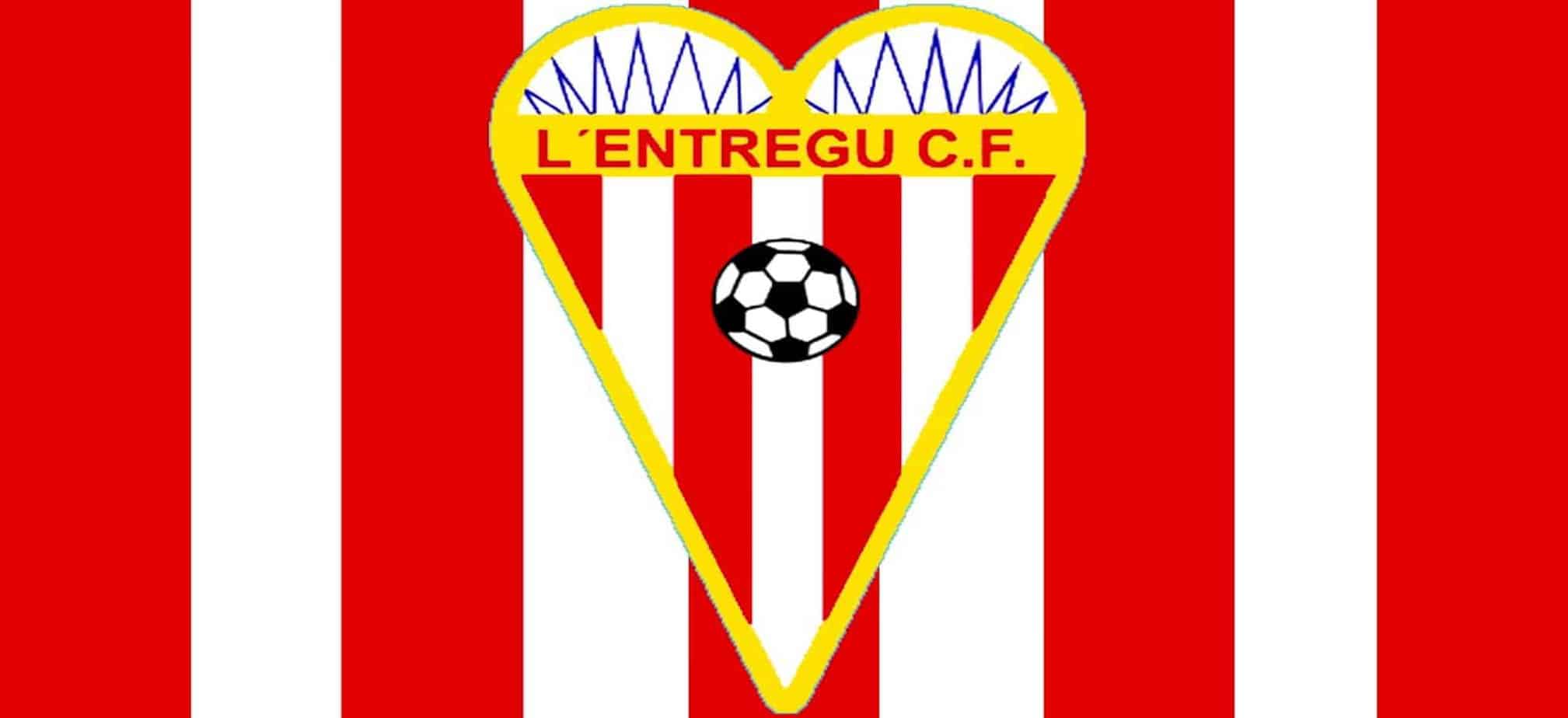 Escudo y bandera oficial L'ENTREGU C.F.